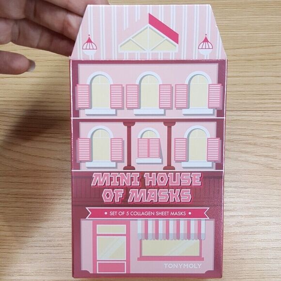 TONYMOLY Mini House of Masks Set of 5 Collagen Sheet Masks - Picture 1 of 3